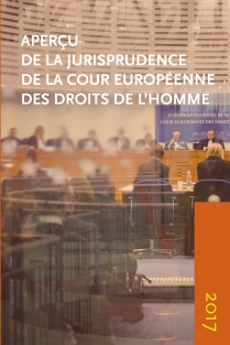 Aperçu de la jurisprudence de la Cour européenne des Droits de l'Homme 2017